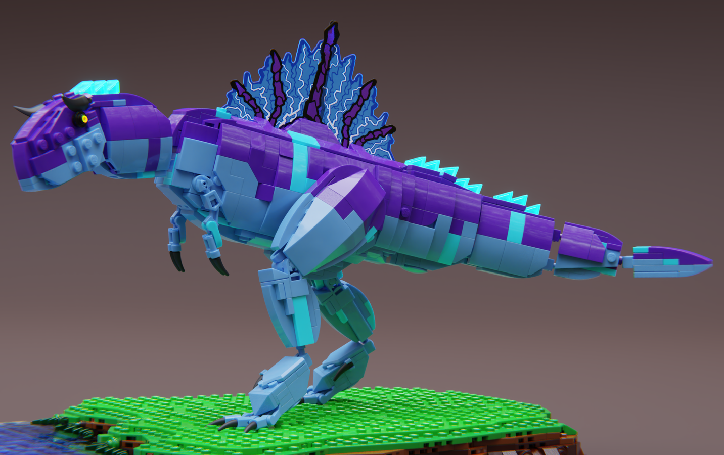 LEGO IDEAS - T. Rex encounter from Jurassic Park