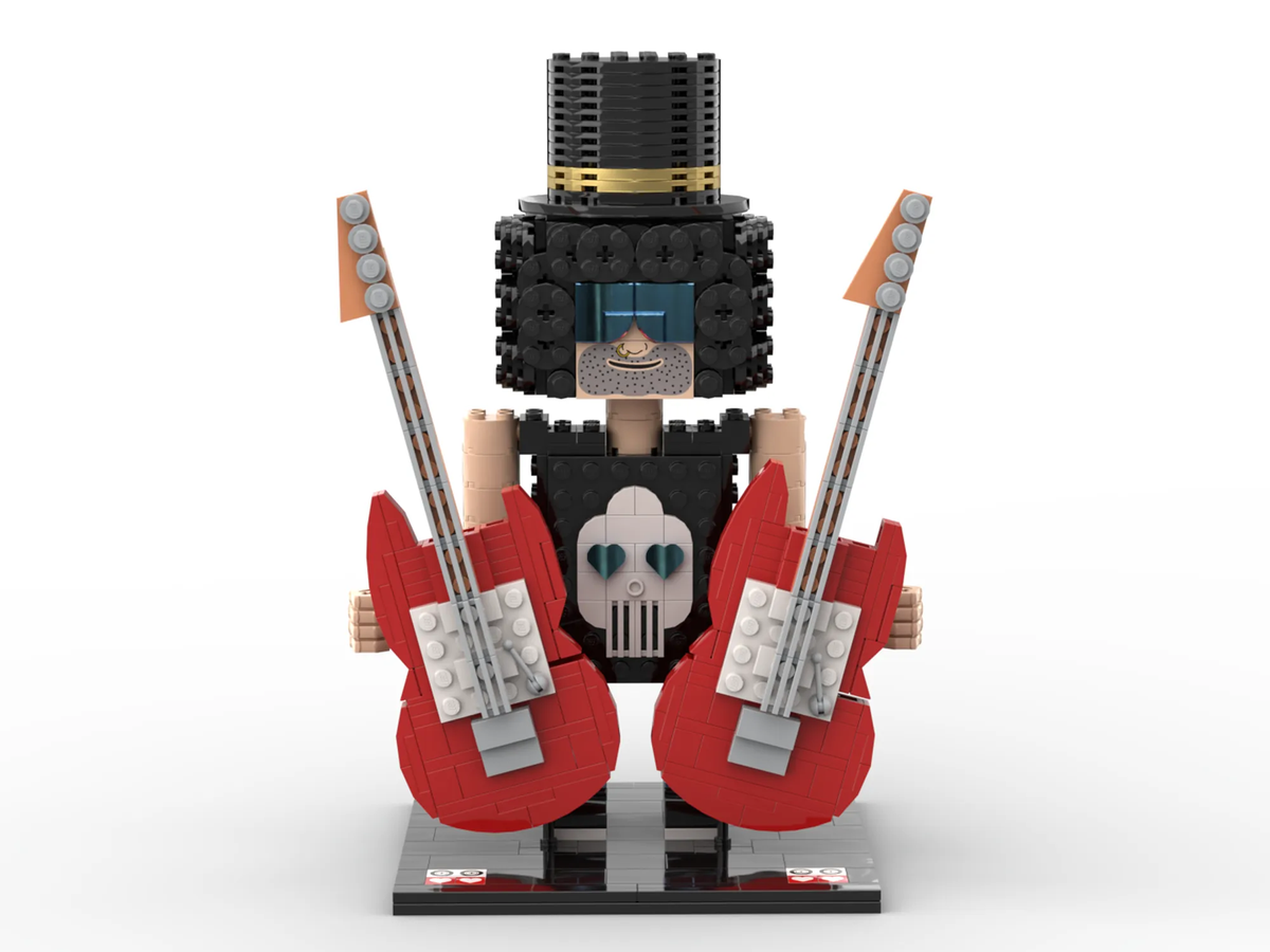 Lego on sale guitar player