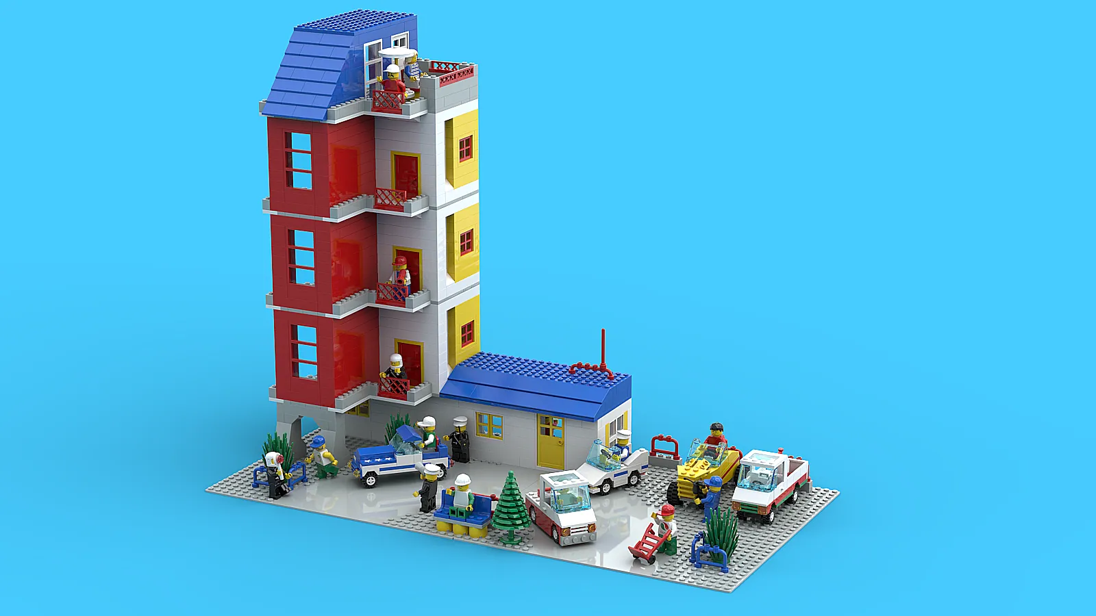 Lego city online mansion