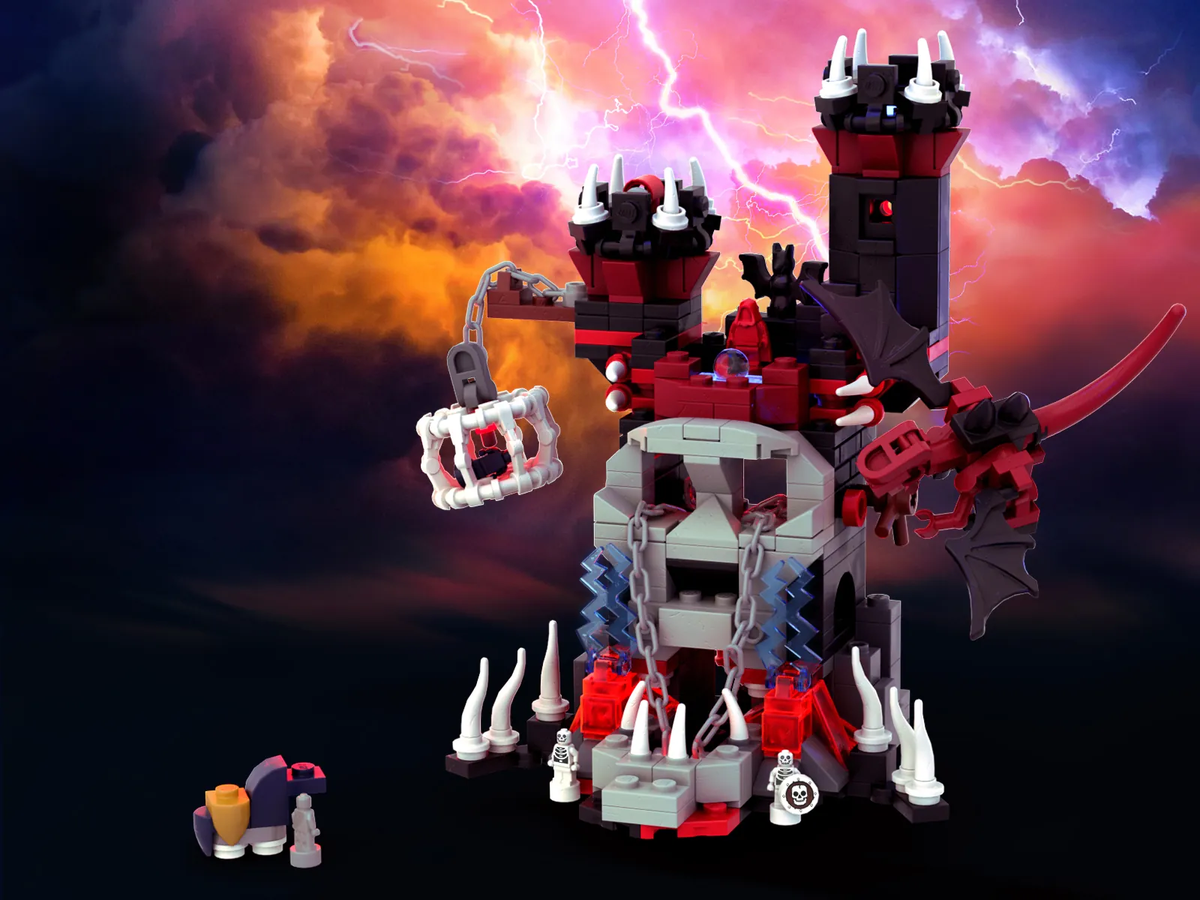 LEGO IDEAS - 90th Anniversary: Castle Theme Celebrations - Skeleton Tower