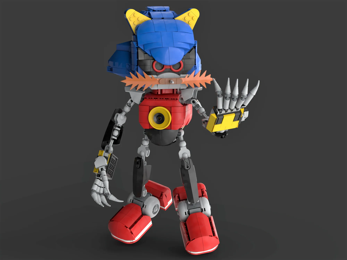 Neo Metal Sonic (Sonic) Custom Action Figure