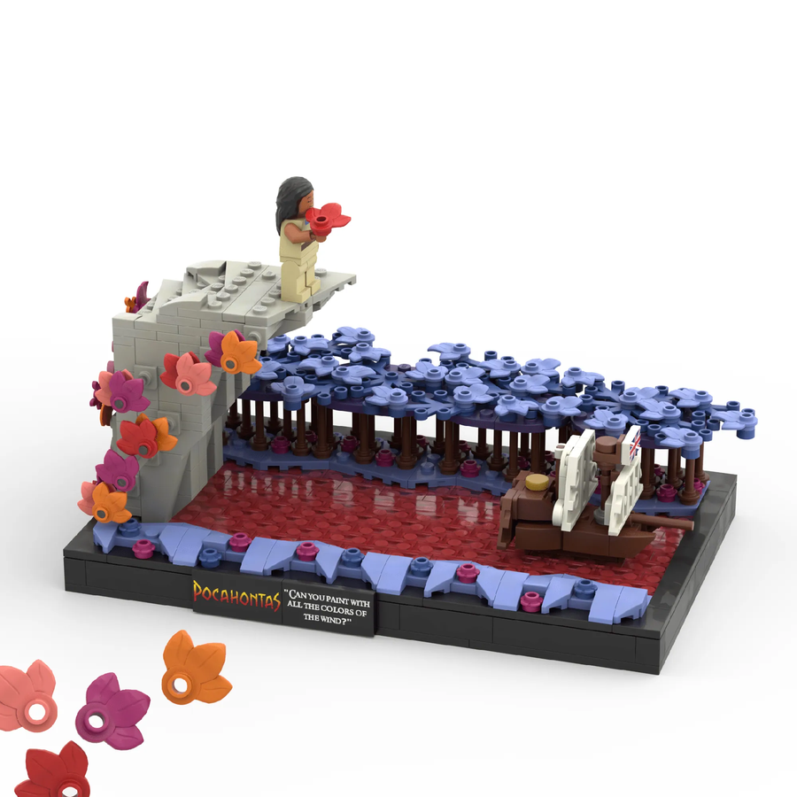 LEGO IDEAS - 100 years of fairytales! - Alice in Wonderland Diorama