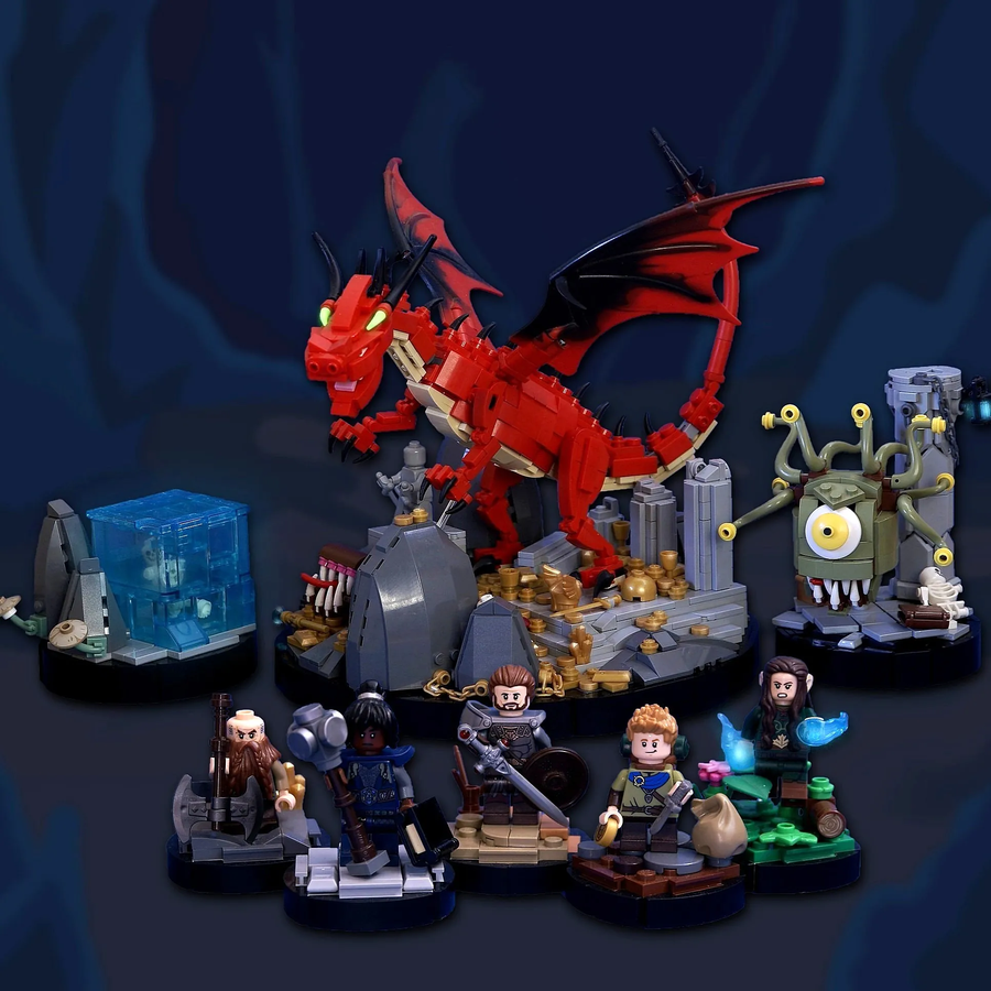 Lego d&d hot sale characters