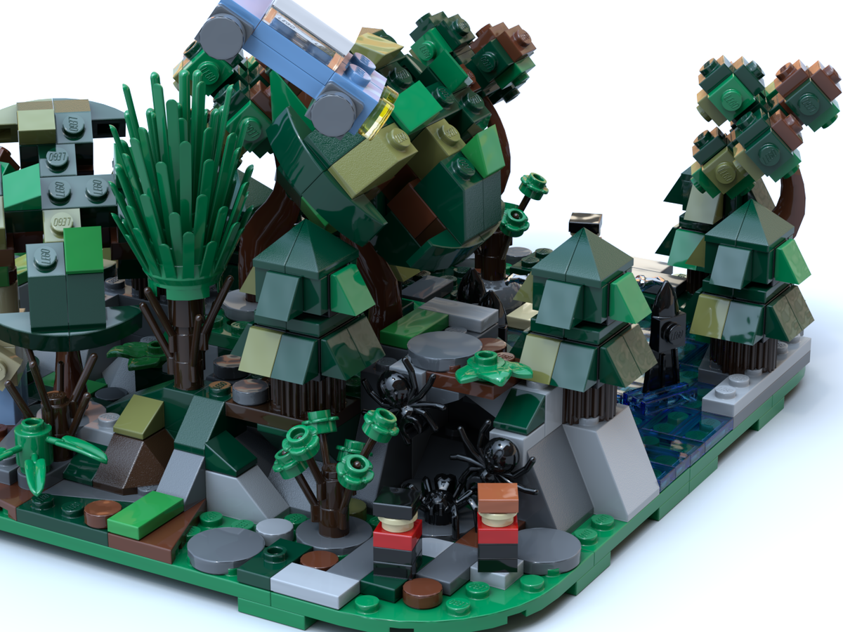 The forbidden forest harry best sale potter lego