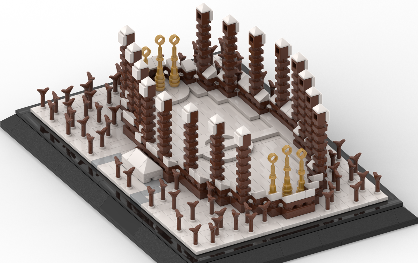 Lego sales quidditch pitch