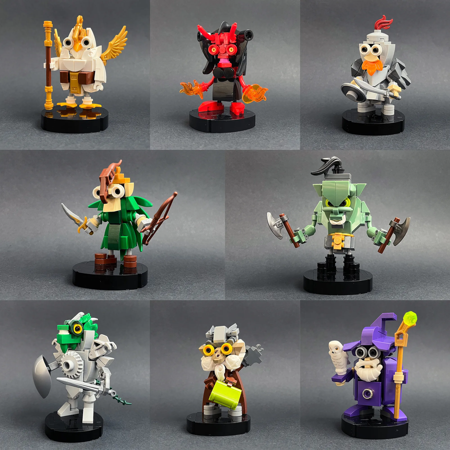 LEGO IDEAS 50 years of Dungeons & Dragons! D&D Party Pack