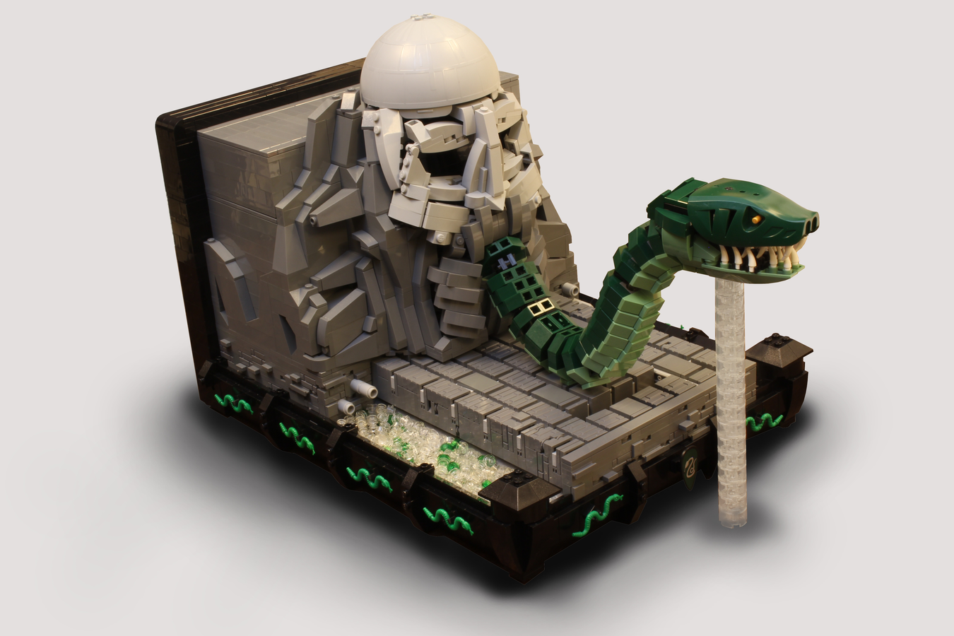 LEGO MOC Fantastic BrickHeadz and Where to Find Them: The Basilisk