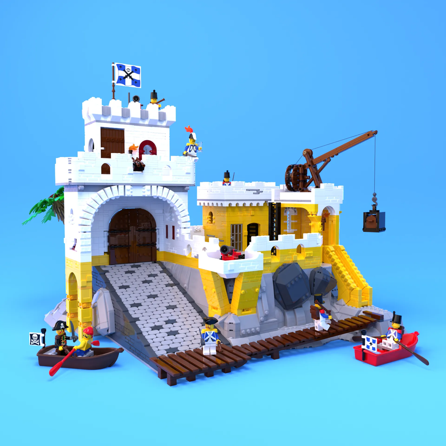 Lego fortress hot sale