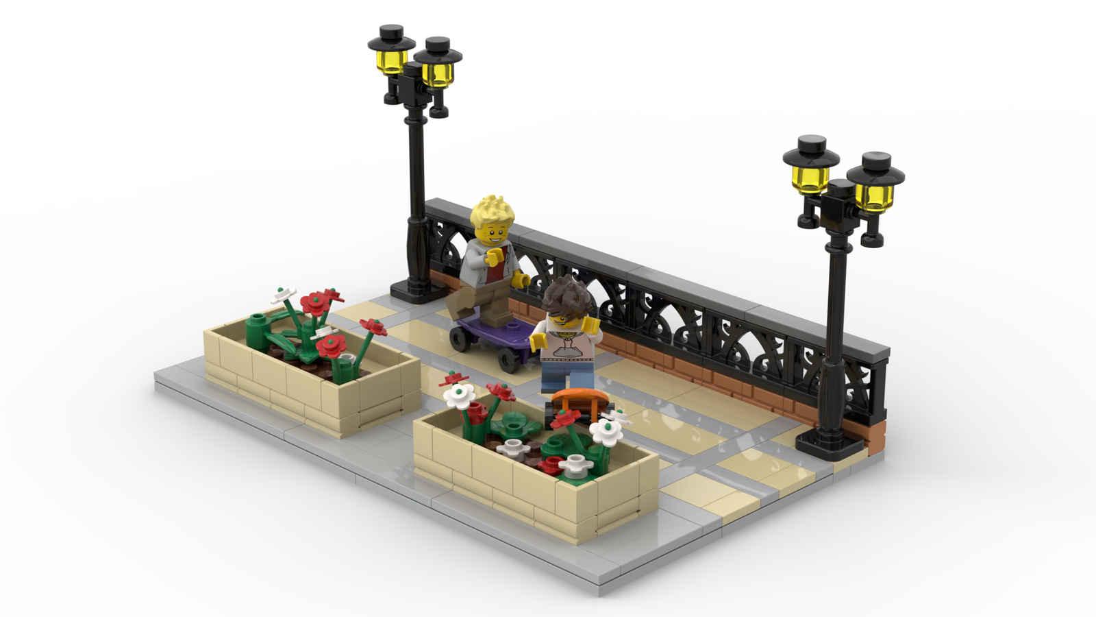 Lego discount sidewalk ideas