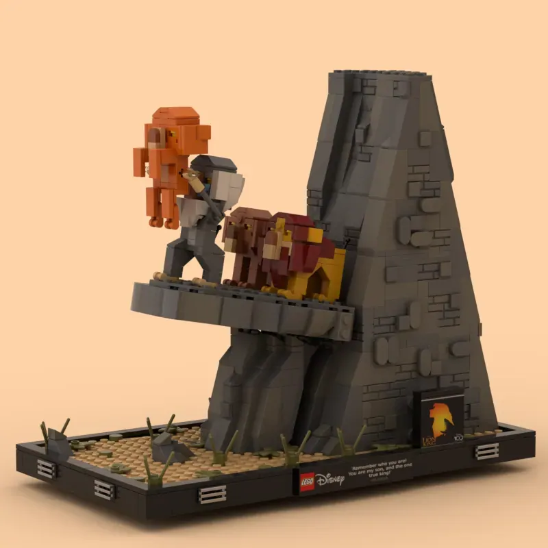 Lion king online lego