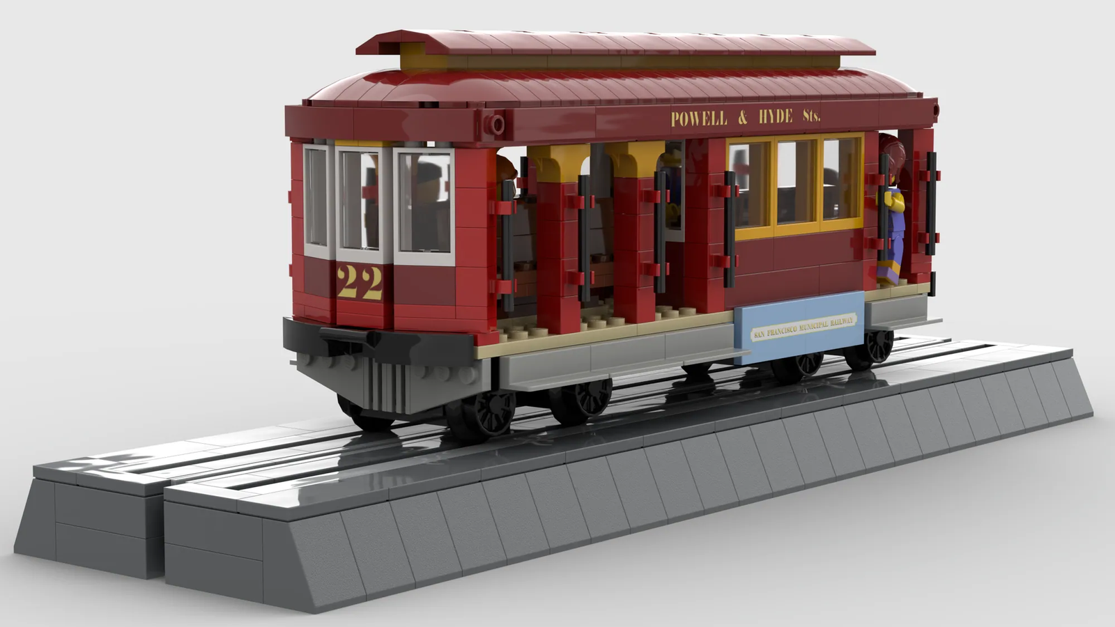 Lego discount cable car