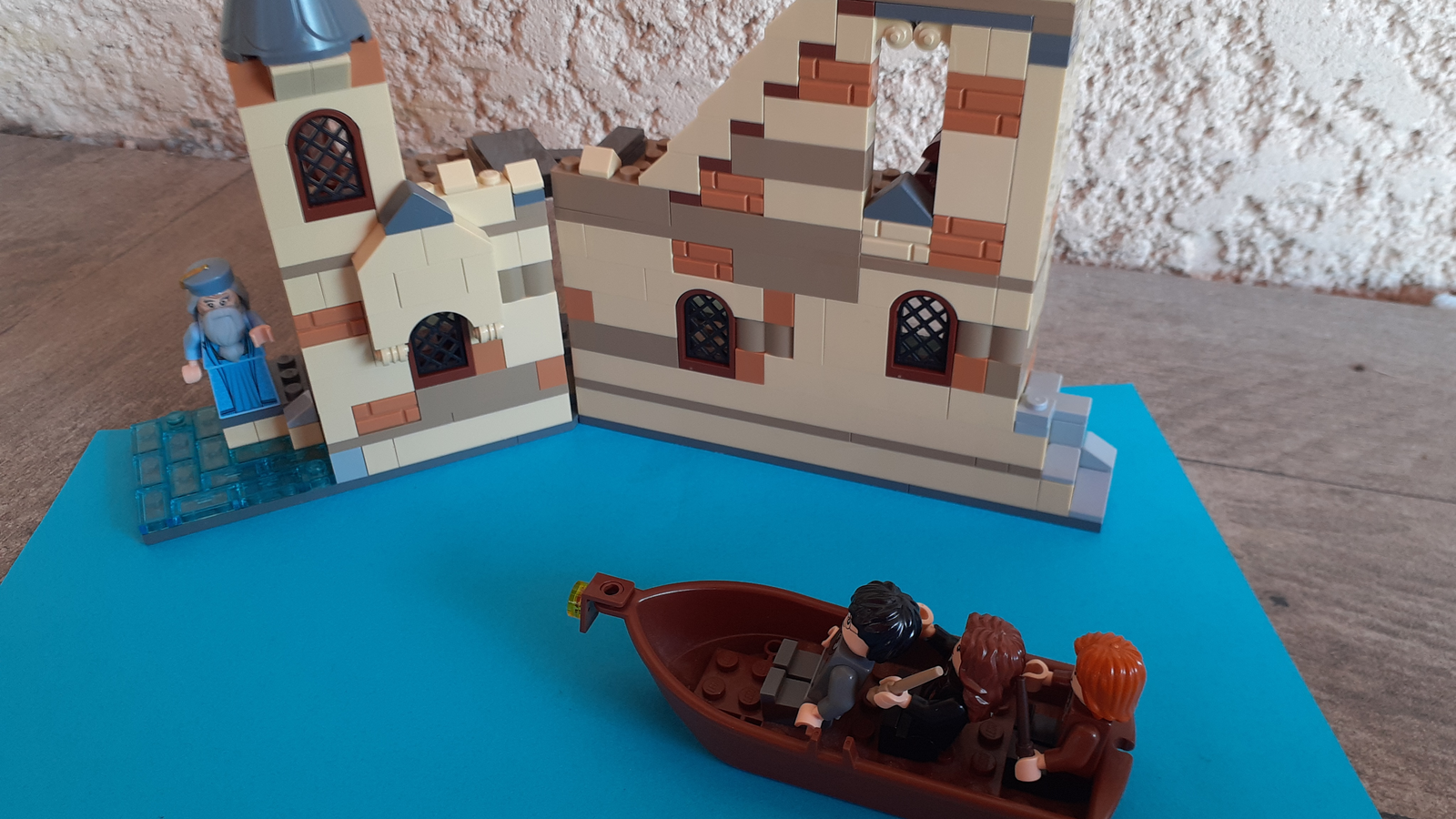 harry potter lego boat