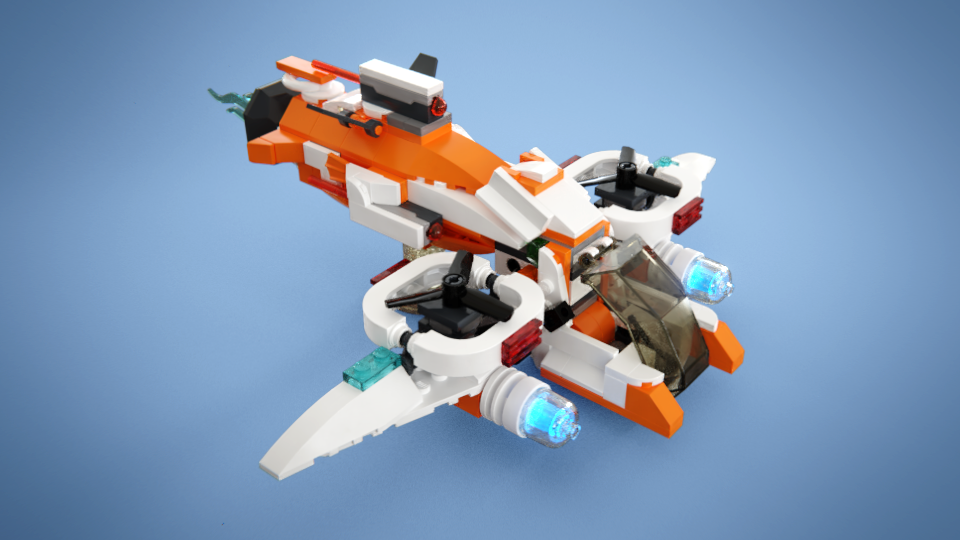 LEGO IDEAS Build an Add on Intergalactic Drone Explorer