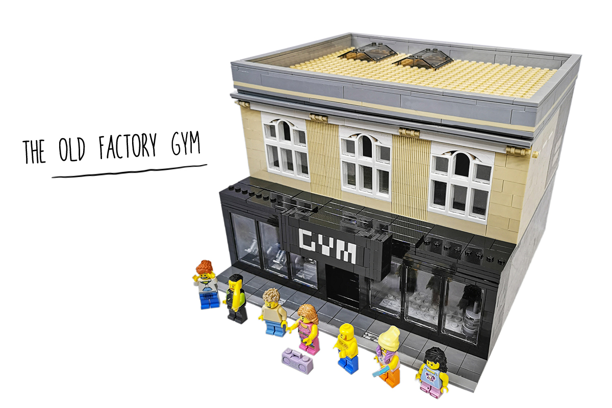 Lego 2024 gym moc