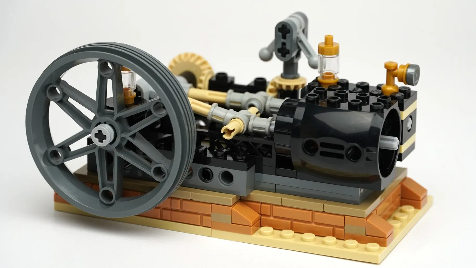 LEGO IDEAS Ready Set Go STEM Steam Engine