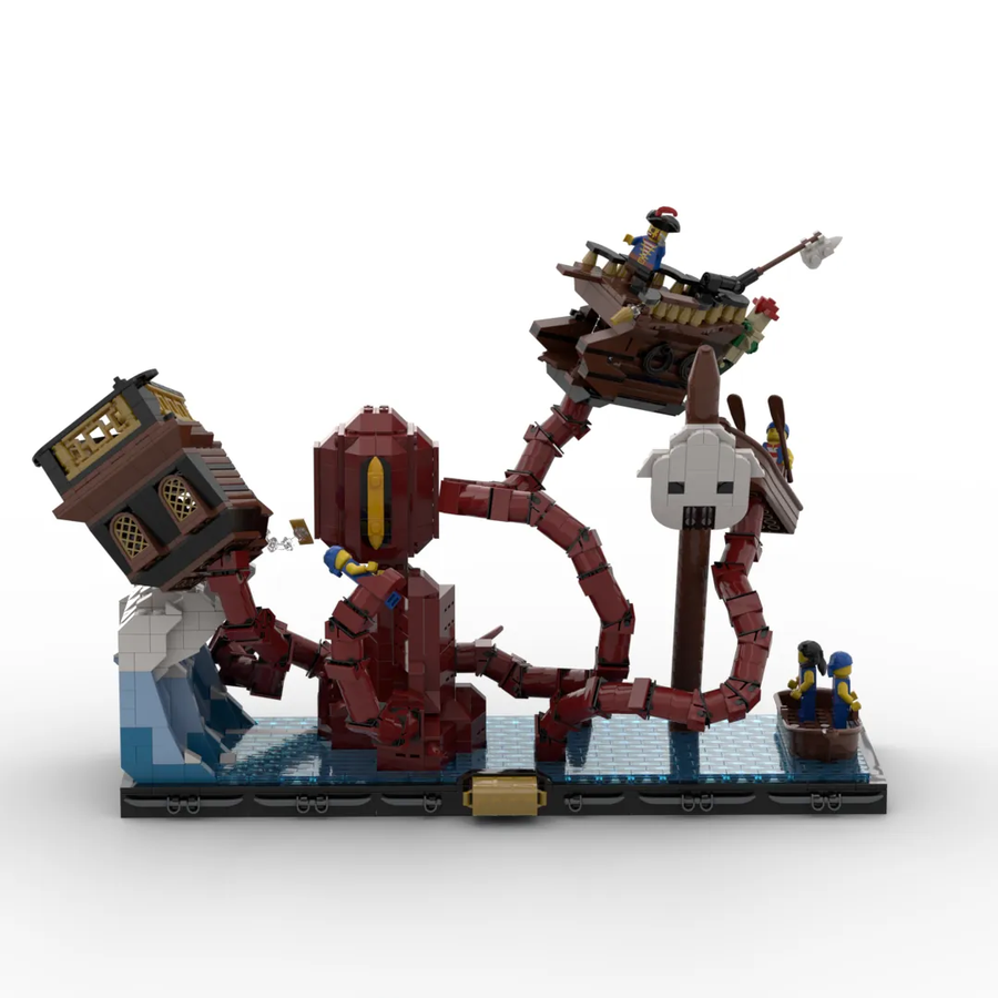 Lego best sale kraken attack