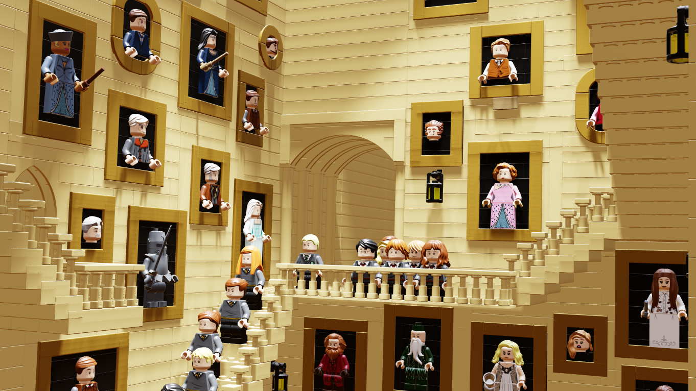 Lego best sale grand staircase