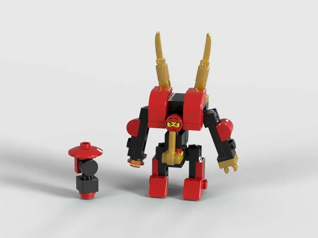 Ninjago kai's fire online mech