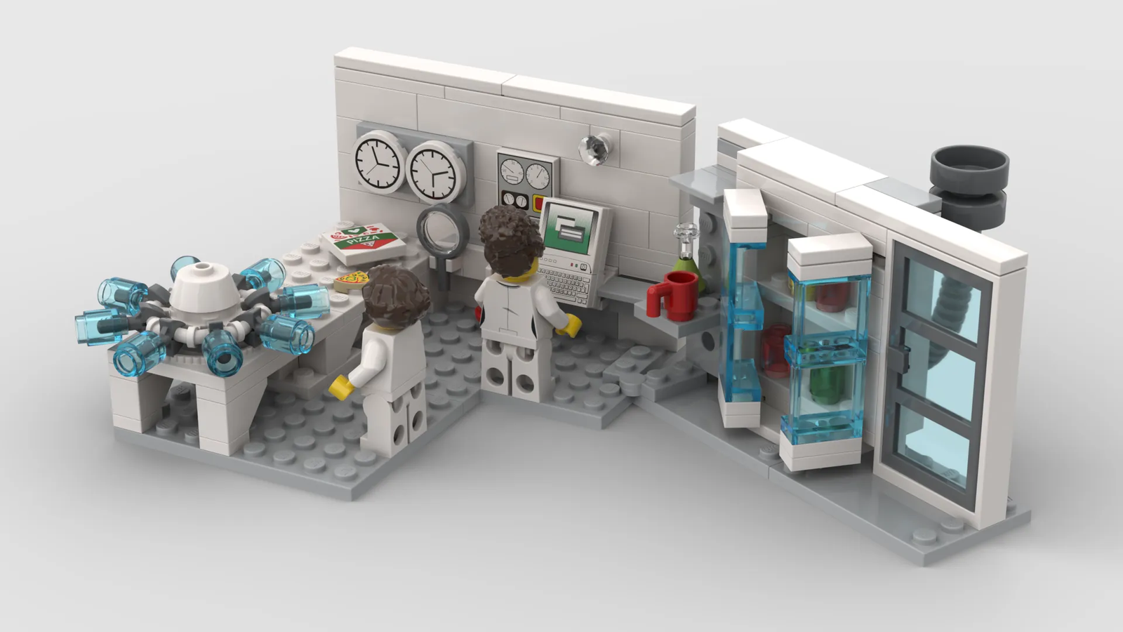 LEGO IDEAS - Ready, Set, Go STEM! - Science Laboratory With Centrifuge