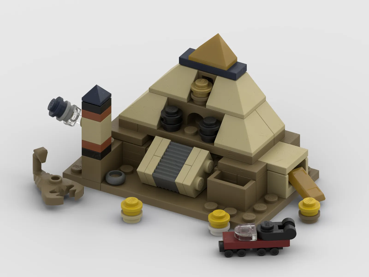 Lego scorpion hot sale pyramid