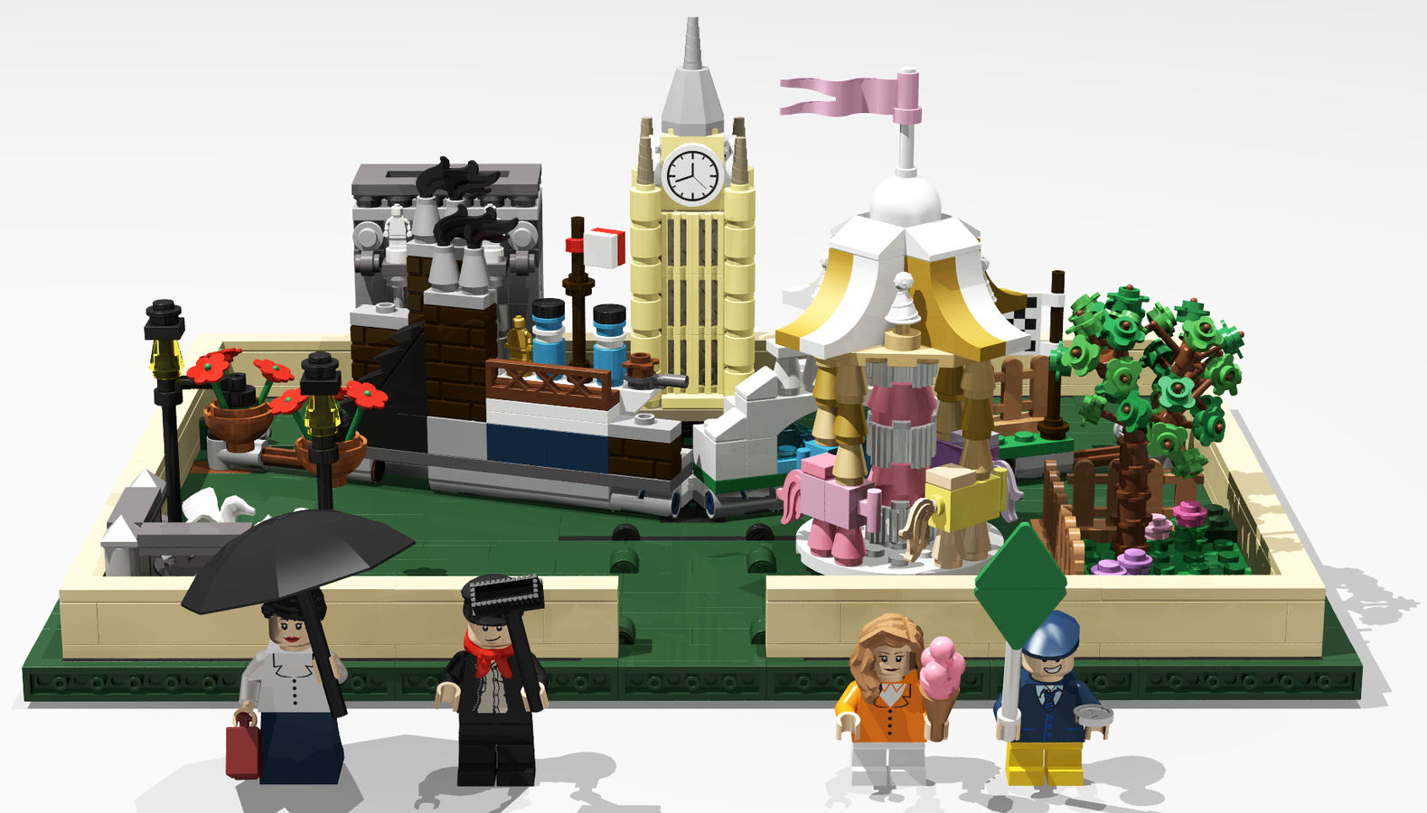 LEGO IDEAS - Create a Bricktastic Pop-Up Story! - Alice in