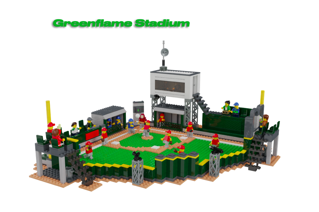 Lego baseball deals stadium kits