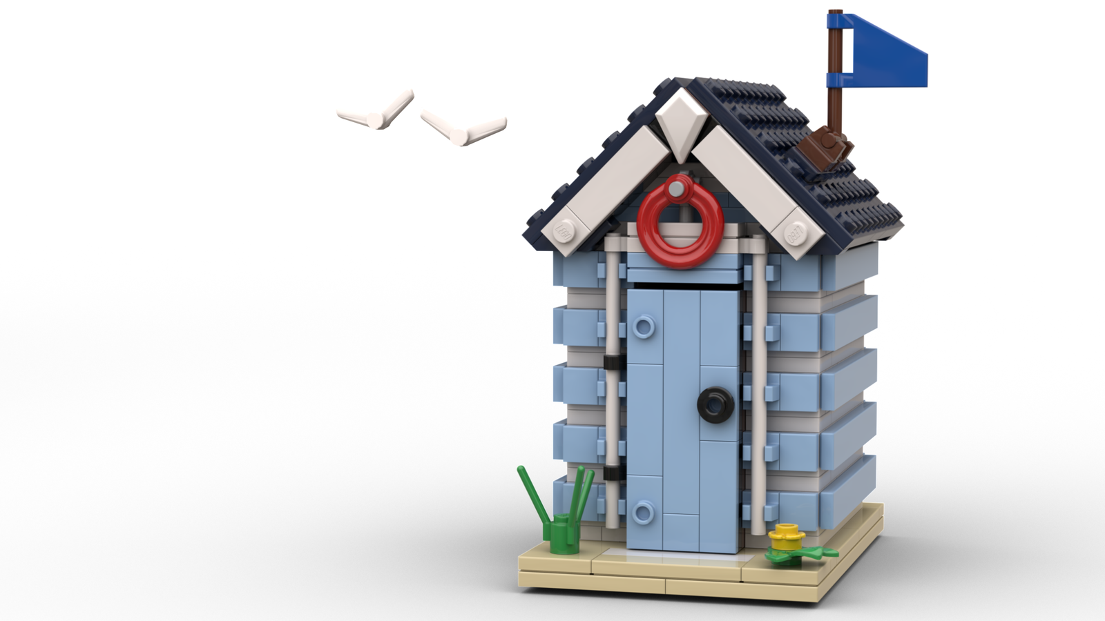 LEGO IDEAS Do you want to go to the seaside? Beach Hut