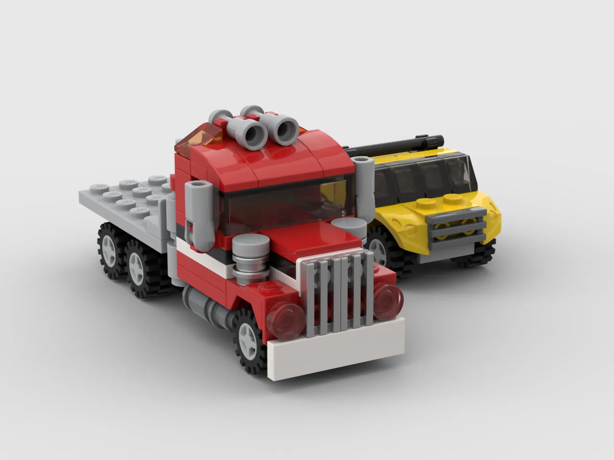 Lego best sale micro truck