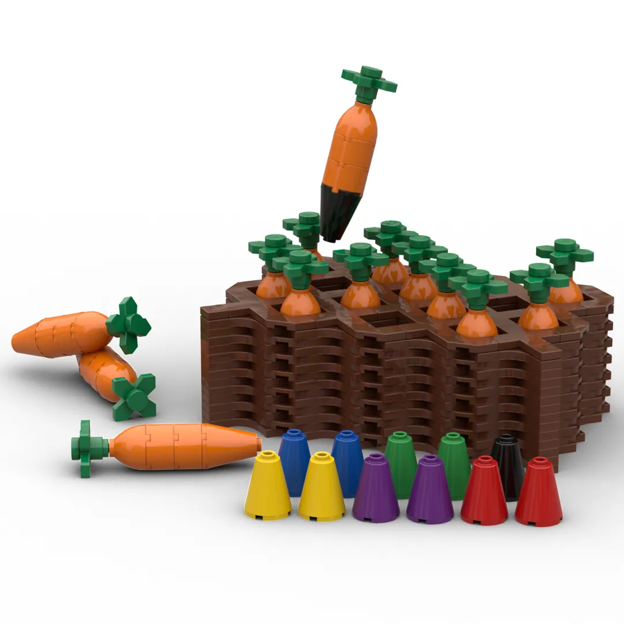 Lego carrots hot sale