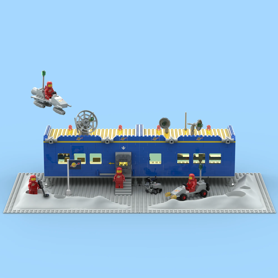 LEGO IDEAS - Tiny Moon Base (Expanded)