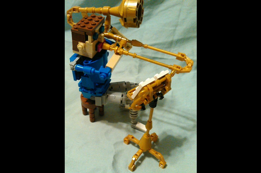 Lego trombone shop