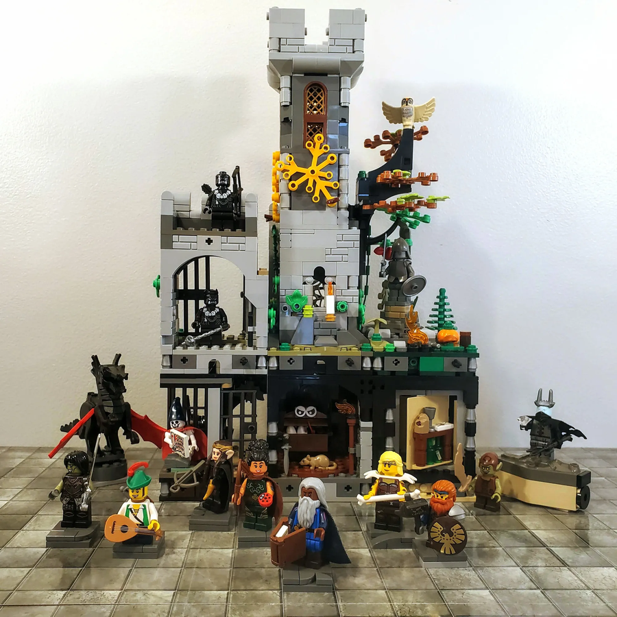 D&d best sale lego minifigures