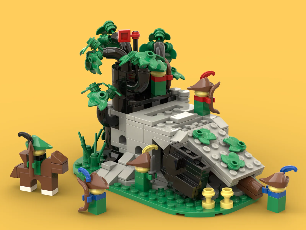 Lego 2025 camouflaged outpost