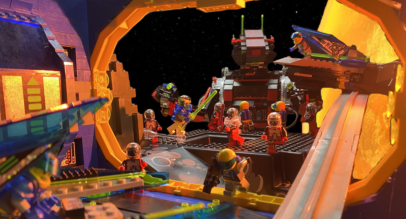 LEGO IDEAS The Unitron Chief defends his home planet