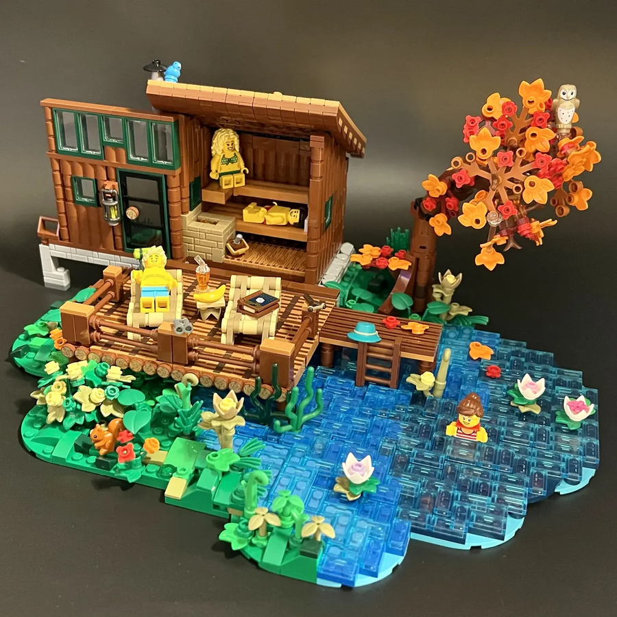 Lego sales lake house