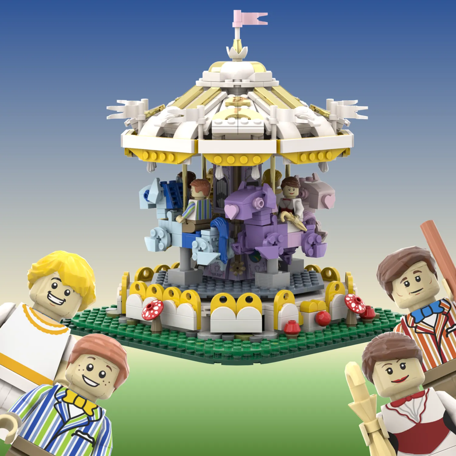 LEGO IDEAS 100 years of fairytales Mary Poppins Carousel