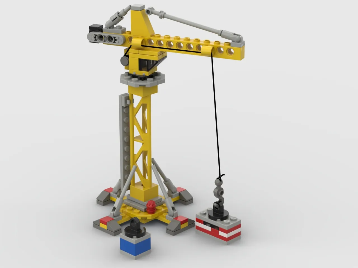 Lego tower online crane