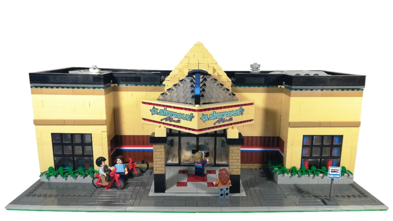 I made a LEGO Stranger Things Starcourt Mall set because LEGO didn't want  to 