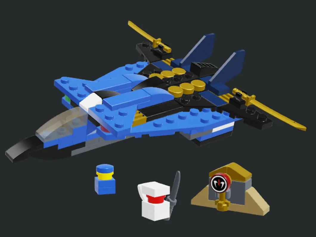 Lego ninjago jay's storm fighter 9442 sale