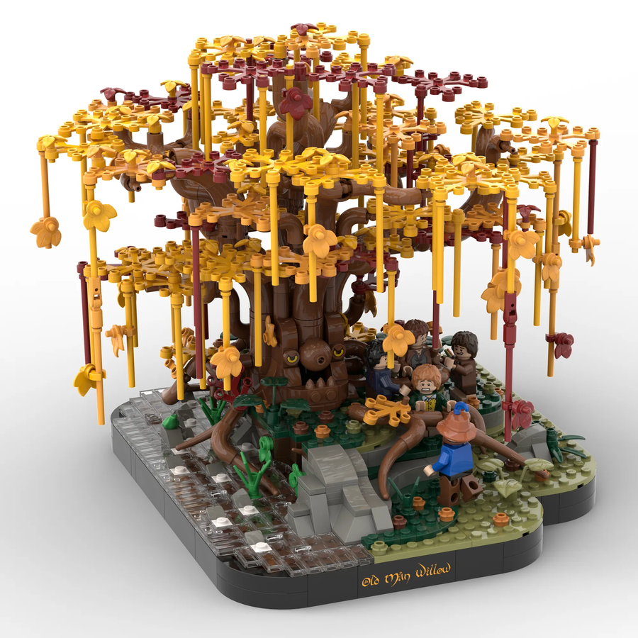 LEGO IDEAS Exploring the world of Middle Earth Scene Old Man