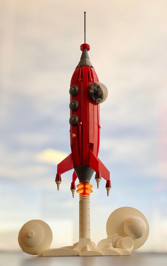 Lego rocket 2025 ship ideas