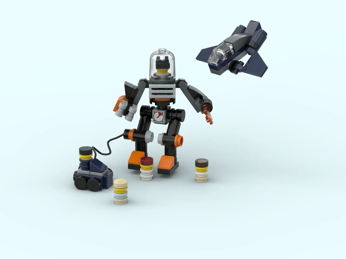 Lego agents robo discount attack