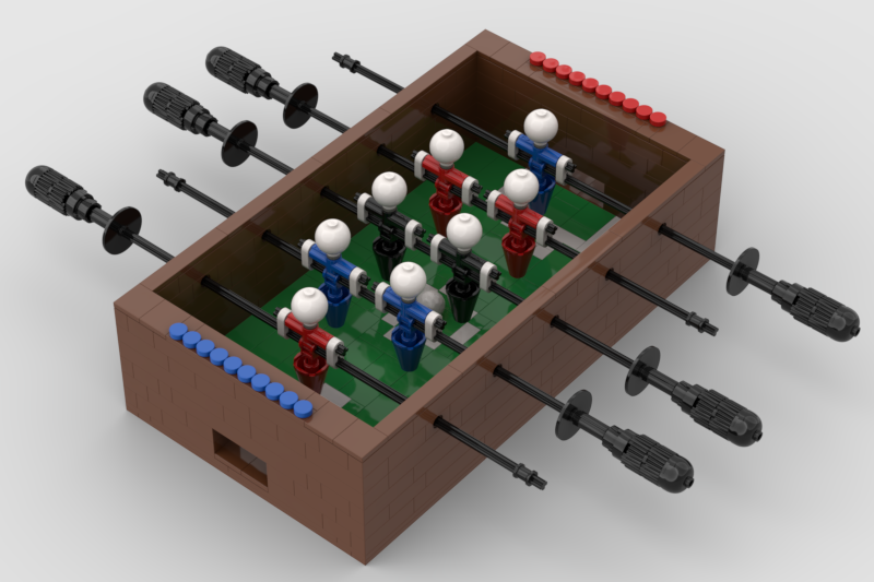 LEGO IDEAS We love sports! Functional Foosball