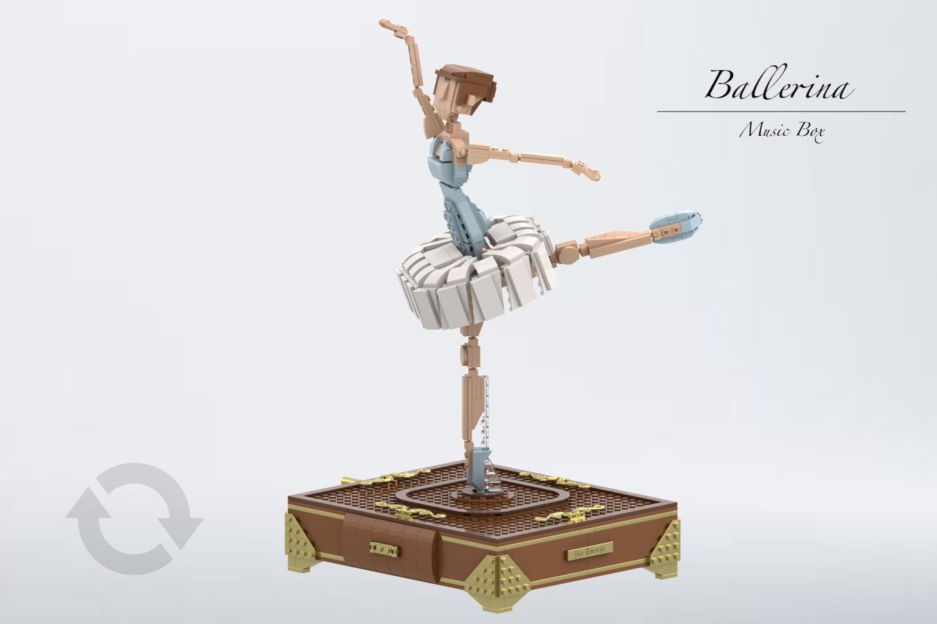 LEGO IDEAS - We love sports! - Ballerina (With Power UP Function)