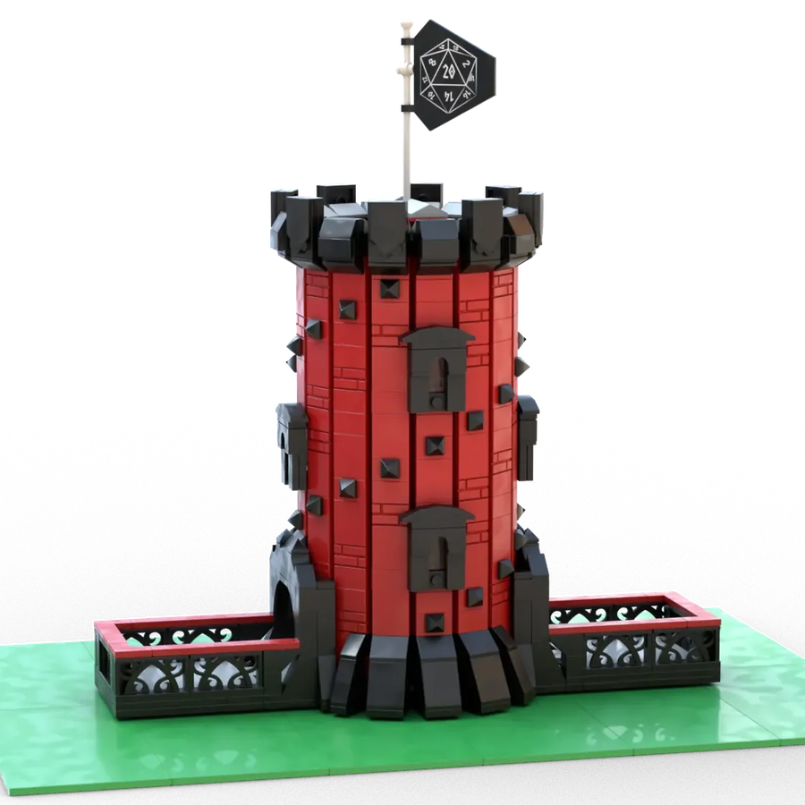 LEGO IDEAS 50 years of Dungeons & Dragons! Dice Roller Tower