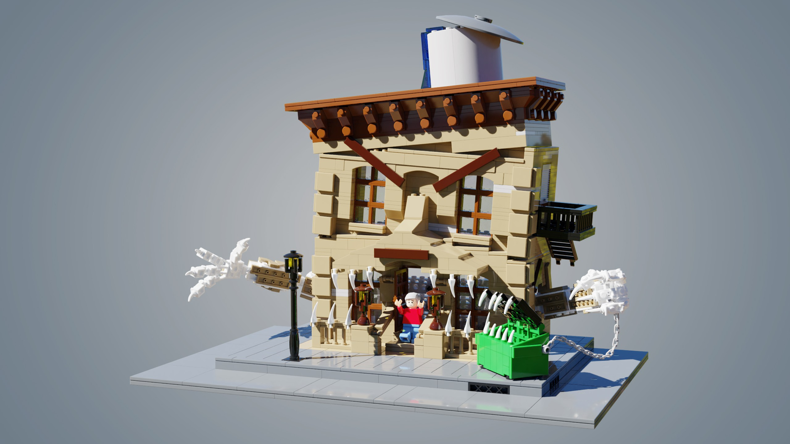 LEGO IDEAS - Build a Ghost You Are Afraid Of! - Haunted House