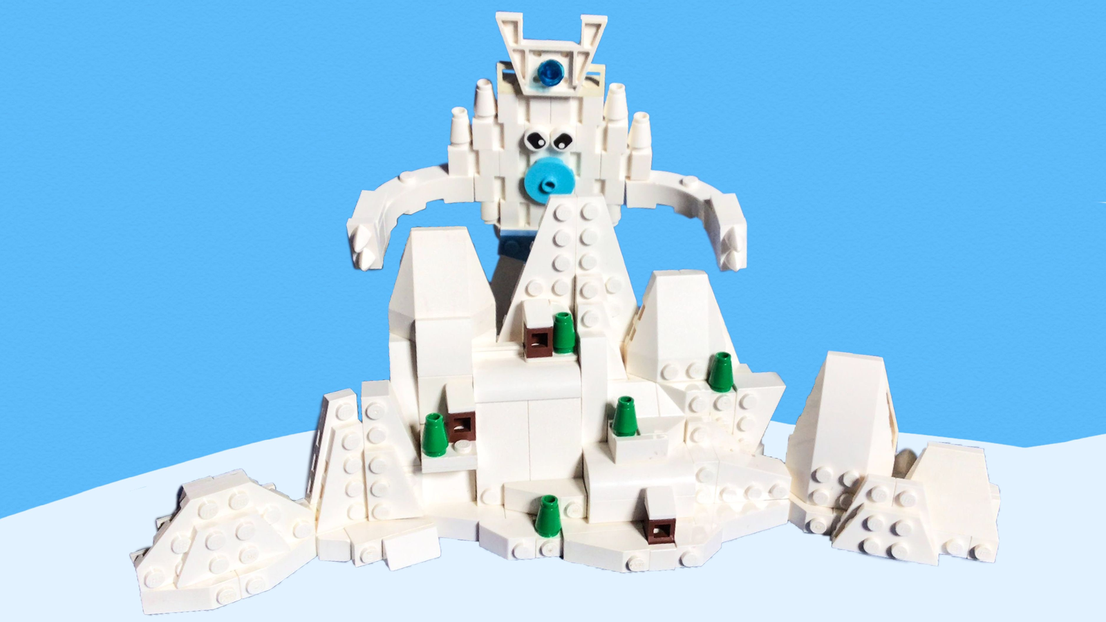 Lego best sale snow monster