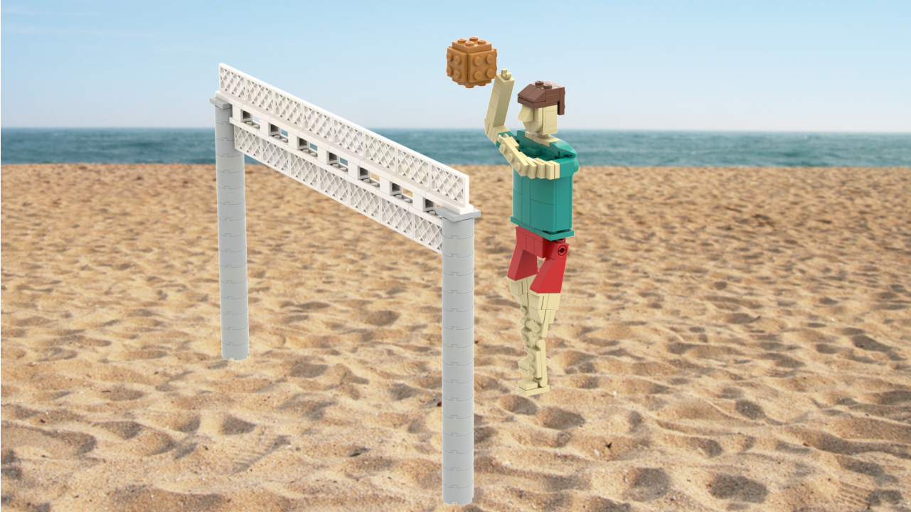 LEGO IDEAS Do you want to go to the seaside? Beach Volleyball