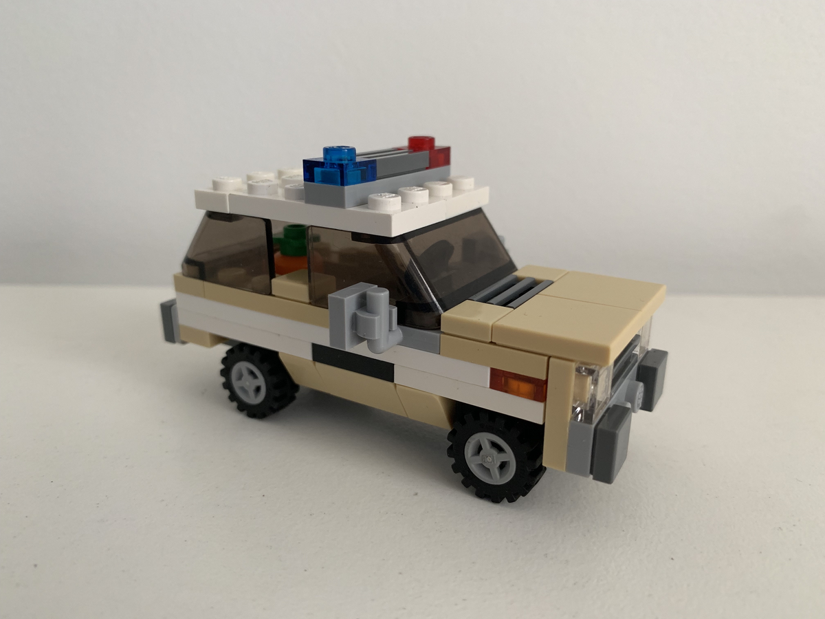 Lego stranger things store car