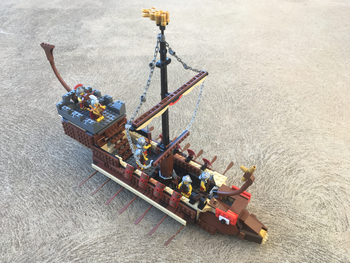 Lego store roman ship